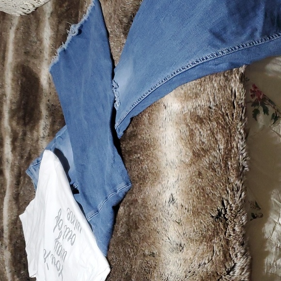 SHYANNE jeans size 25 Eva Longoria t-shirt medium your way out of wine - Picture 3 of 7